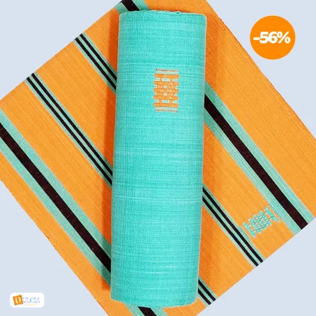 Faso Denfani de qualité mix vert orangé