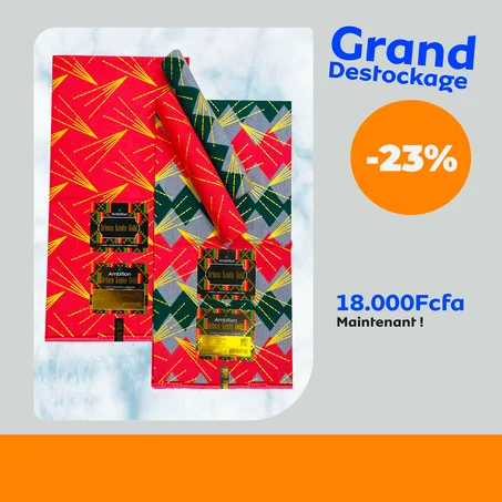 Tissus Kente 100% africain