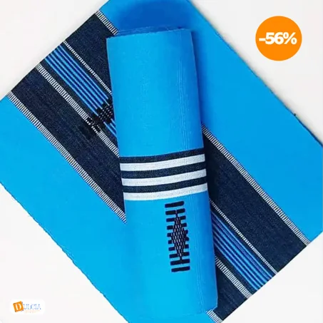 Faso Denfani de qualité bleu