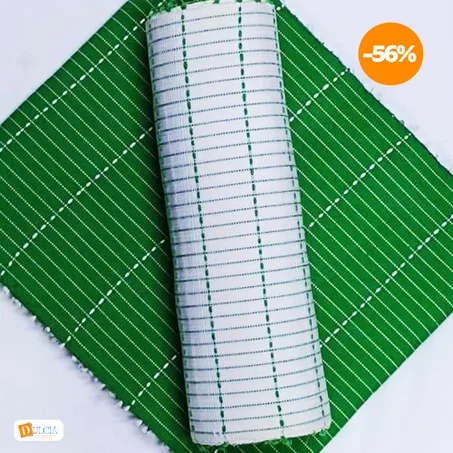 Faso Denfani de qualité vert sombre