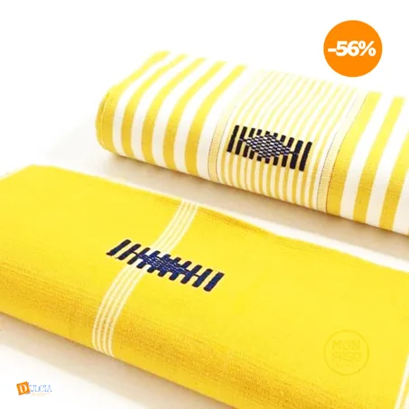 Faso Denfani de qualité Jaune brillant