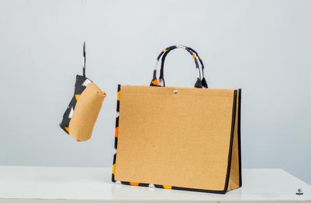 Élégant Sac en Raphia Pailleté pour Femme