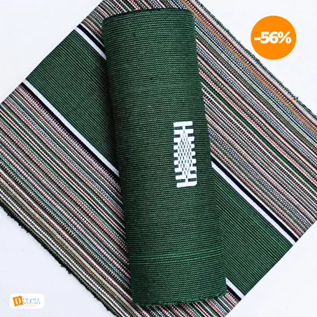 Faso Denfani de qualité couleur verte foncée