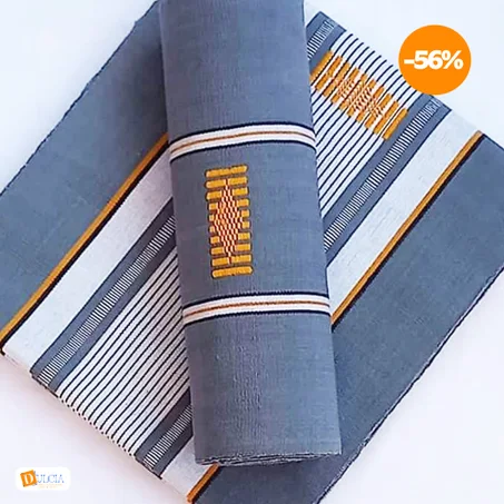 Faso Denfani de qualité mix bleu orange