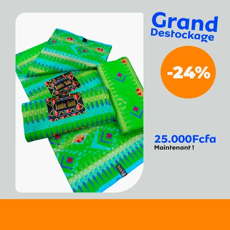 Tissus Kente 100% africain