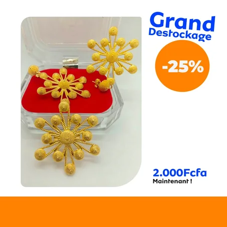 Ensemble boucle et bague