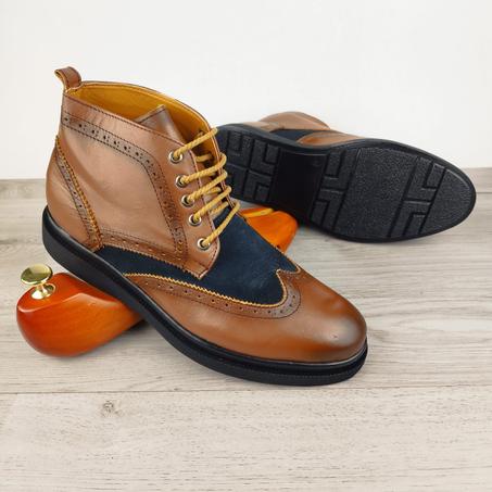 عرض الفخامة حذاء أنيق ومريح من الجلد  الأصلي