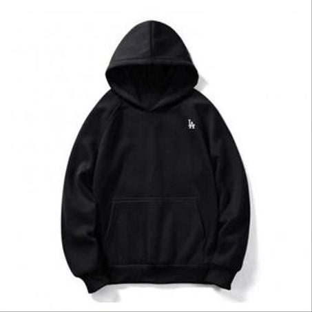 Sweatacapuche/hoddie noir femme/homme bonne qualité