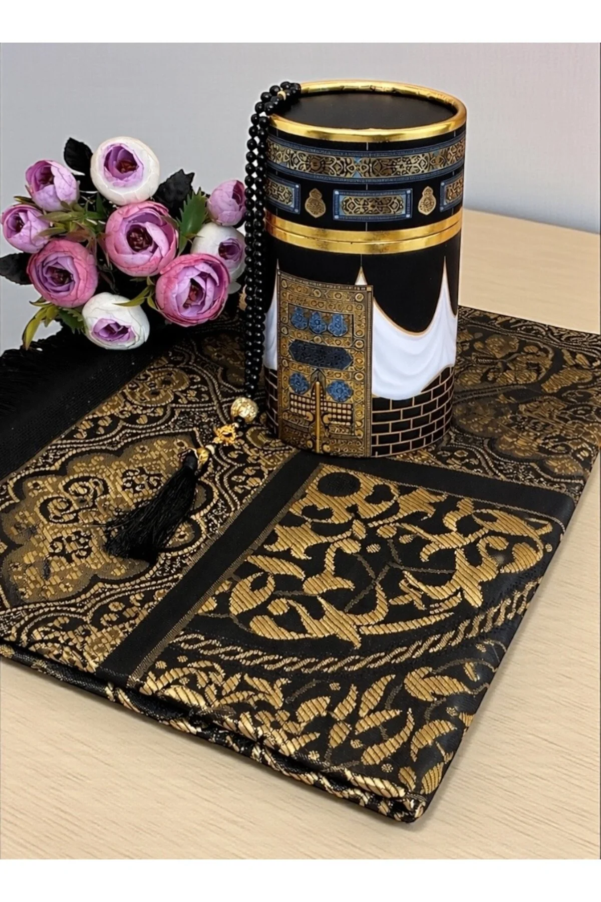 هدية الصلاة سجادة وسبحة