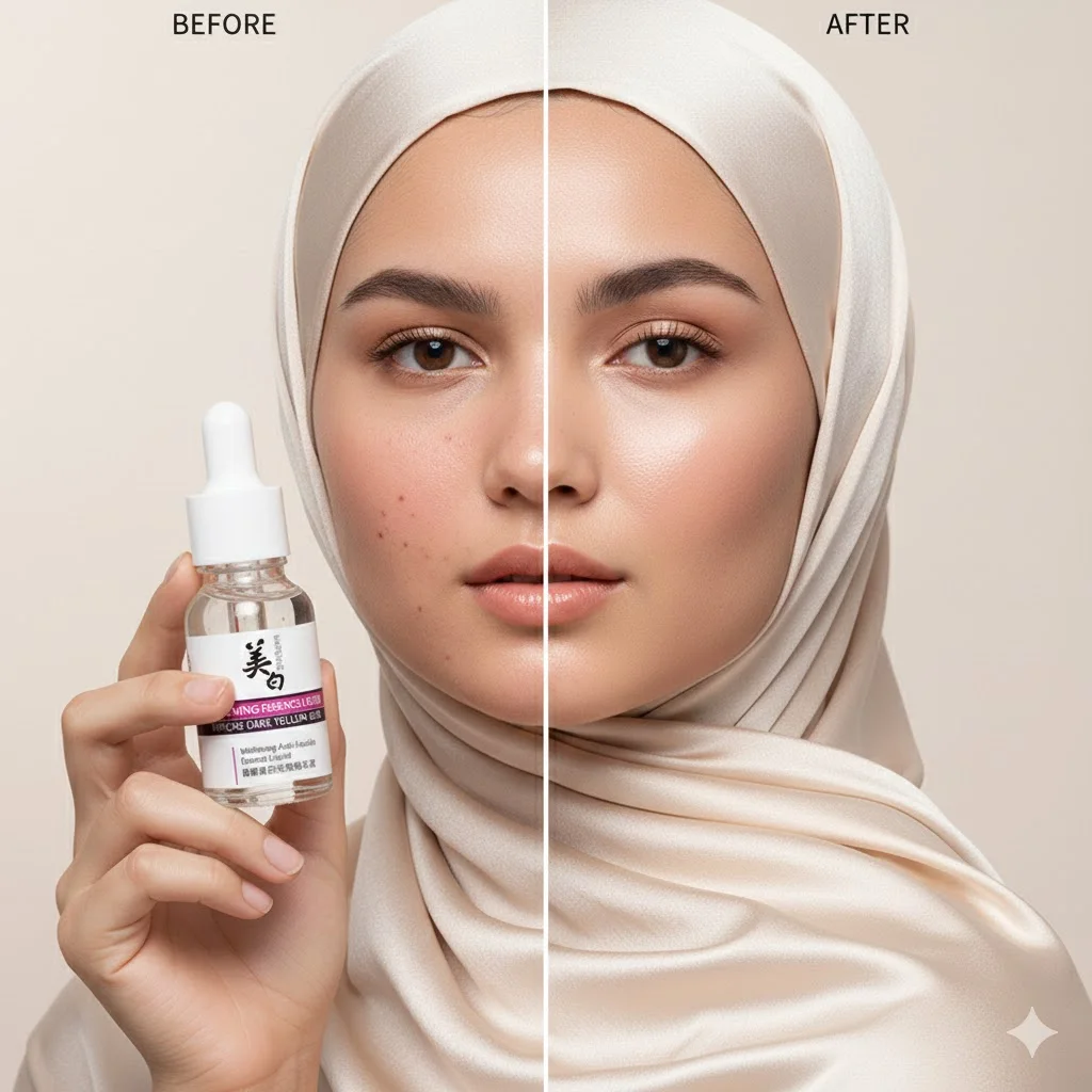 سيروم تبييض البشرة وإزالة النمش