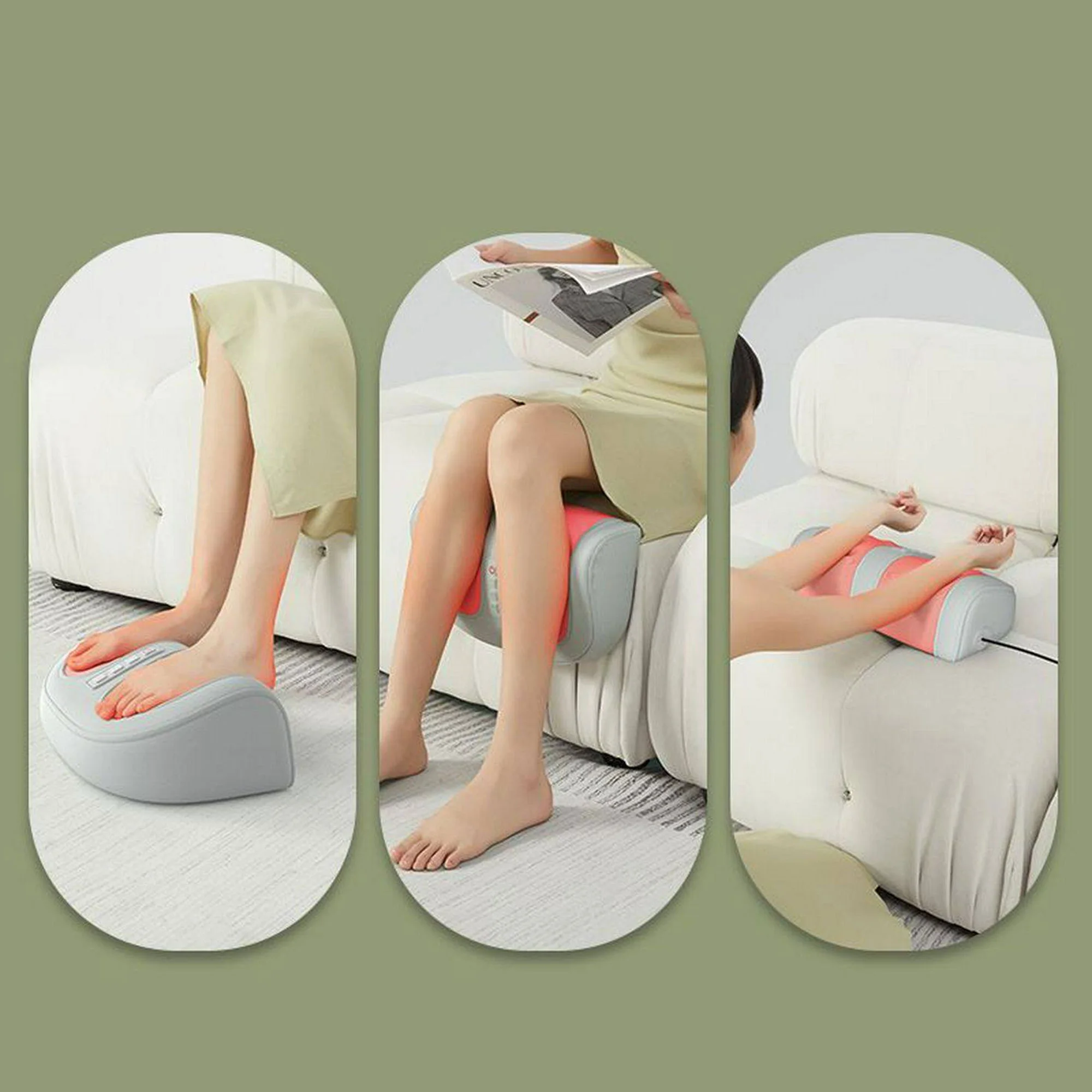 ⭐جهاز التدليك الدوار الحديث للقدم و الساق و الأذرع لتنشيط الدورة الدموية - ضمان سنة