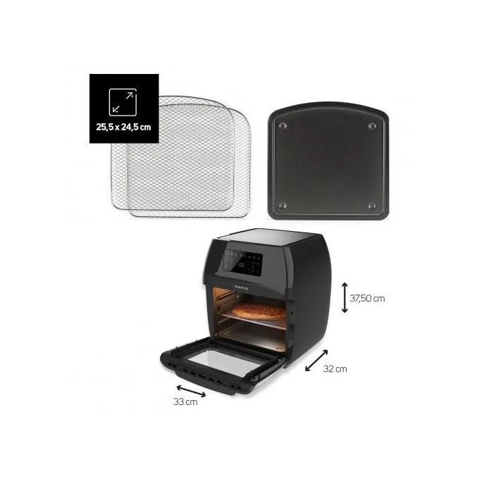 Taurus مقلاة هوائية وشواية رقمية 12 لتر