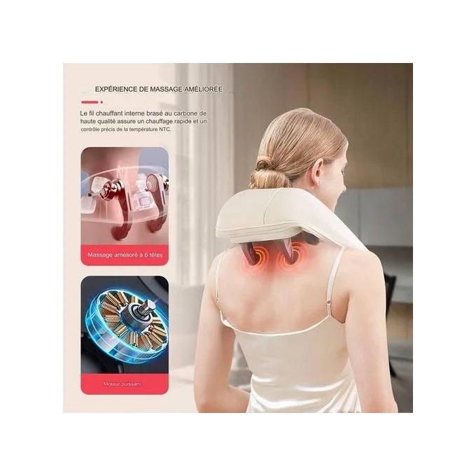 ⭐جهاز تدليك الرقبة والكتف الكهربائي اللاسلكي الاحترافي، جهاز تدليك الرقبة