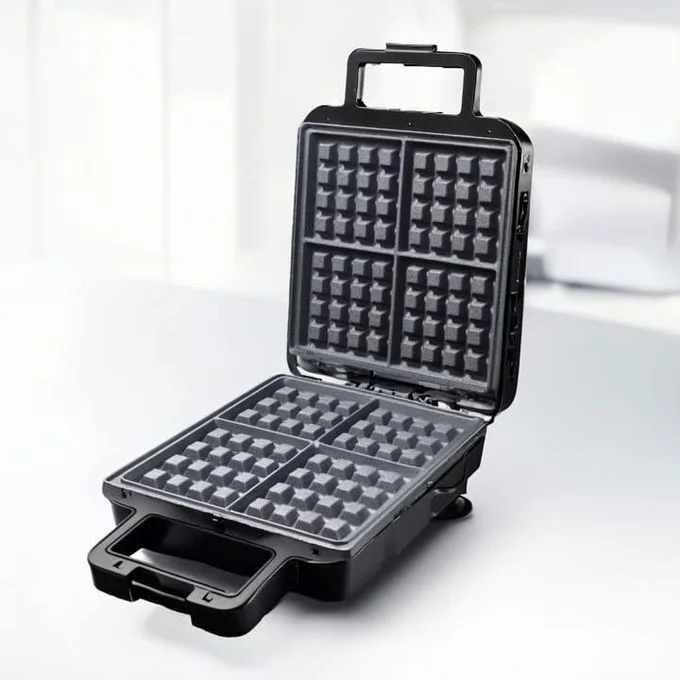 Italy Home Design صانعة وافل كهربائية لأربع وفلات