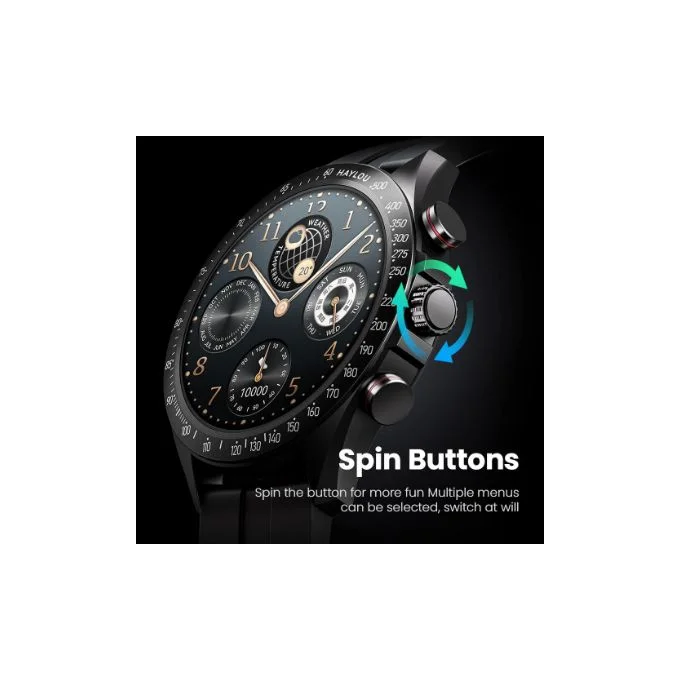 Haylou Montre intelligente Solar Pro – Bleu