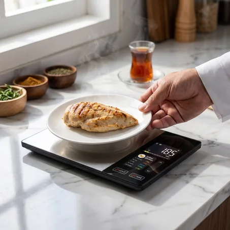 ميزان تحليل الاكل من خلال أبلكيشن جوال