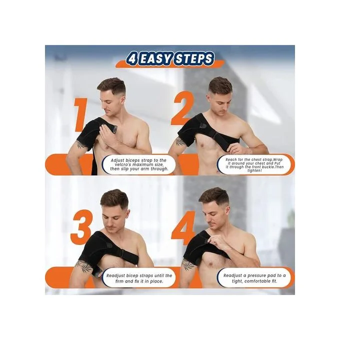 حزام دعم الكتف، واقي الكتف الرياضي، تخفيف الآلام