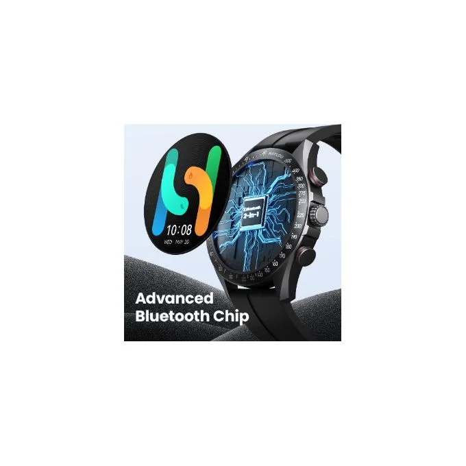 Haylou Montre intelligente Solar Pro – Bleu