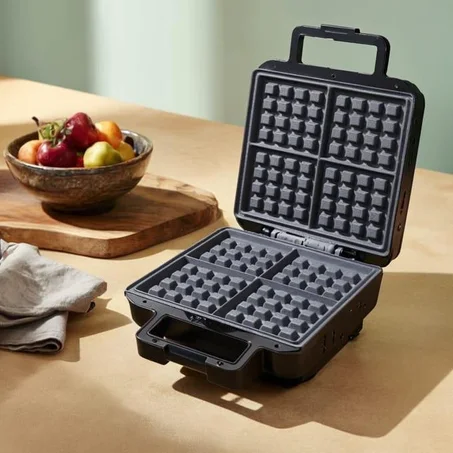 Italy Home Design صانعة وافل كهربائية لأربع وفلات