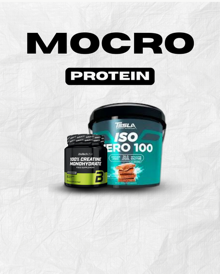 iso whey zero + creatine biotech
