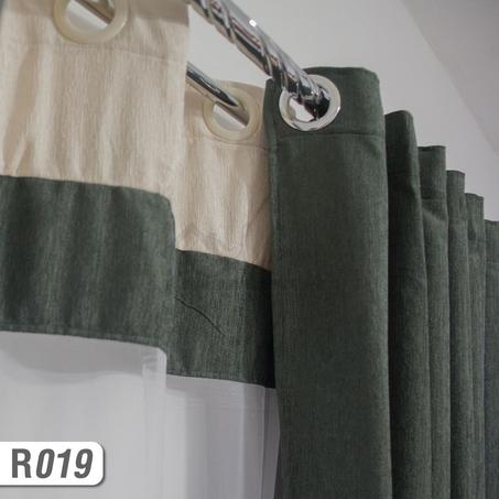 Rideau et Cache Rideau Tissu Chenille, Réf_R019