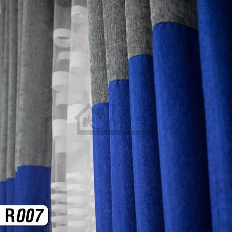 Rideau et Cache Rideau Tissu Chenille, Réf_R007