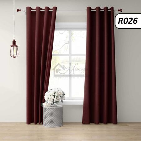 Rideau en chenille R026 Grenat