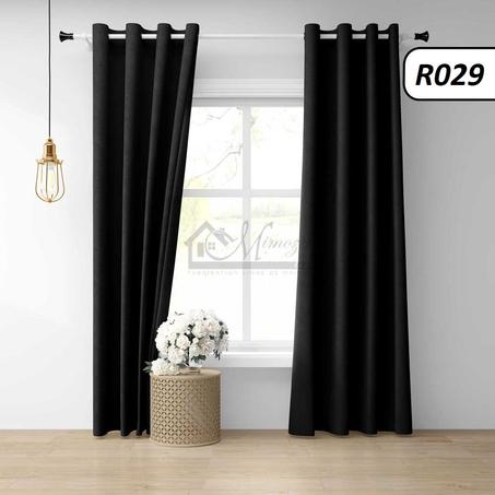 Rideau en chenille R029 Noir