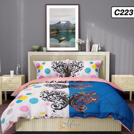 Couette Deux Places Double faces 4 pièces Réf_C223