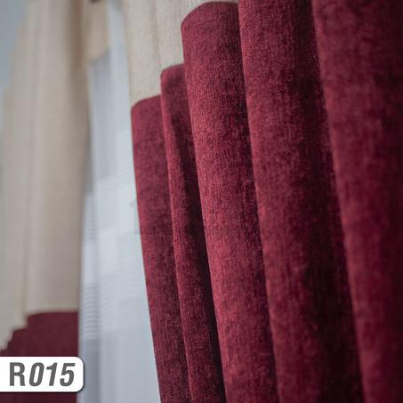 Rideau et Cache Rideau Tissu Chenille, Réf_R015