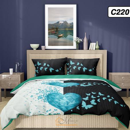 Couette Deux Places Double faces 4 pièces Réf_C220