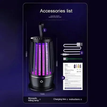 SilentGuard™ 3000 – Premium Anti-Mosquito Lamp