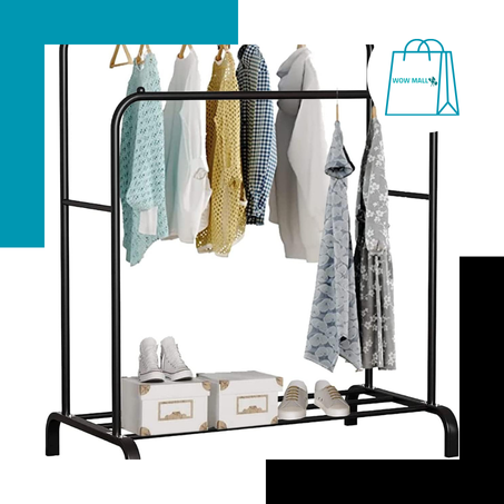 رف معطف مزدوج  لتخزين الملابس