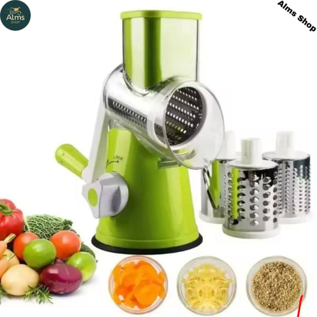 Découpeuse et râpe multifonction pour salades, fruits et légumes