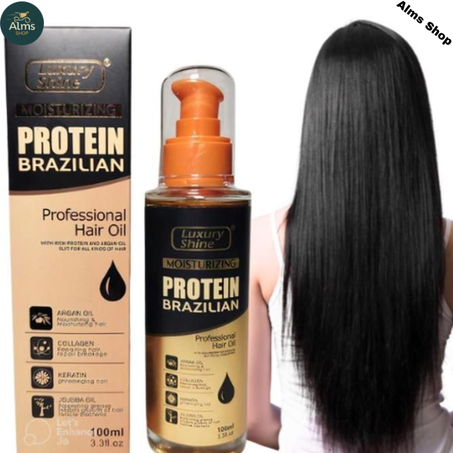 Serum protein brazilian hair oil professionel