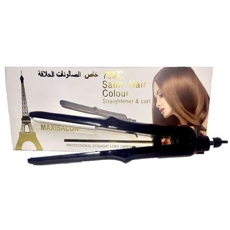 MAXISALON Plaque Cheveux fer à lisser professionnelle Céramique 750°