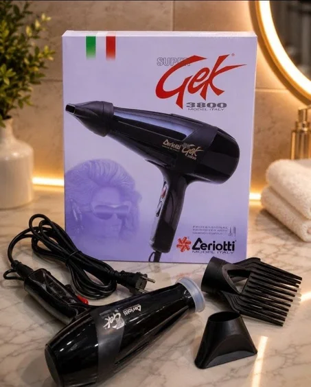 LerIotti Gek 3800 – سشوار شعر احترافي مع ملحقات