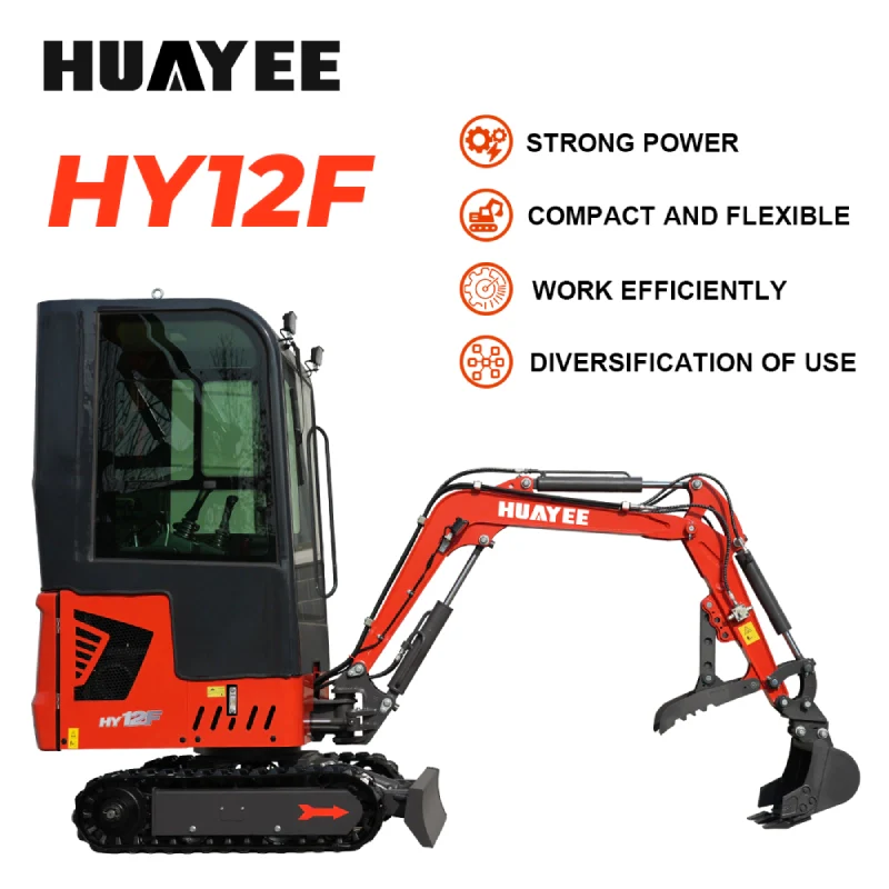 1 ton mini excavator huayee hy12f detail