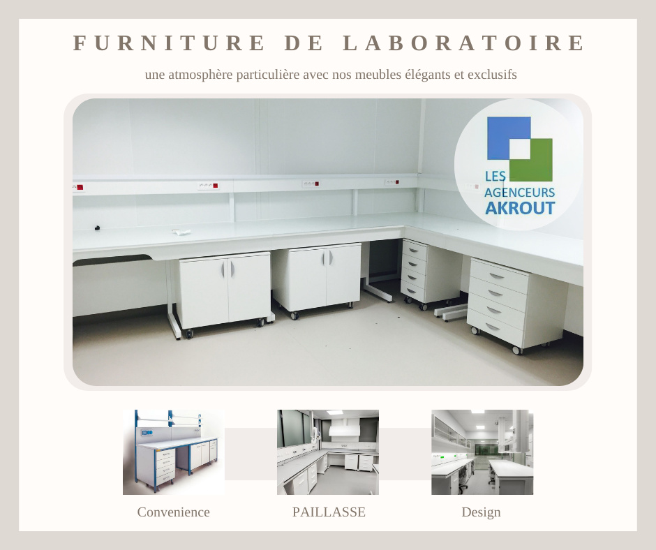 Paillase de laboratoire