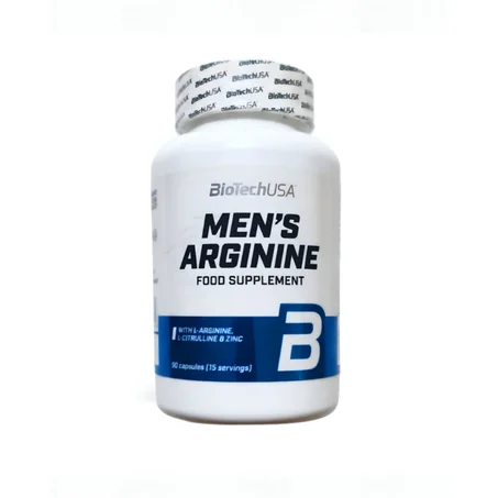 BioTechUSA Men's Arginine - Supplément de performance et d'énergie