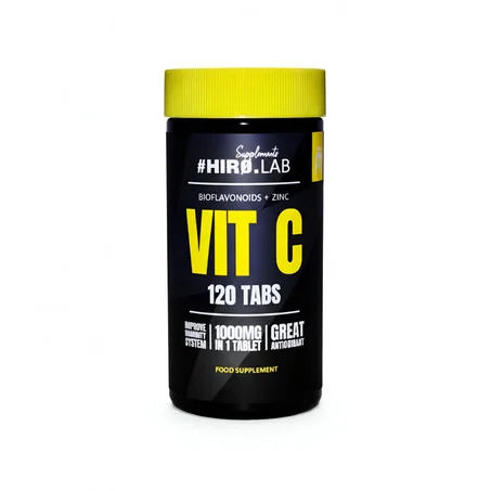 Vitamine C (1000mg) + Zinc & Bioflavonoïdes - 120 Tablettes