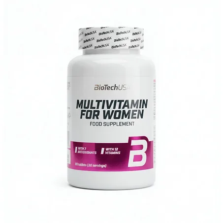المتكاملة للنساء - 60 قرص BioTechUSA Multivitamin For Women