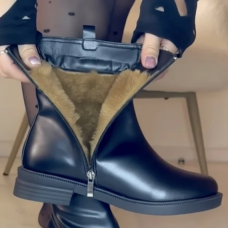 Mini Botte avec Fourrure  Chic et Luxueux - New collection 2026