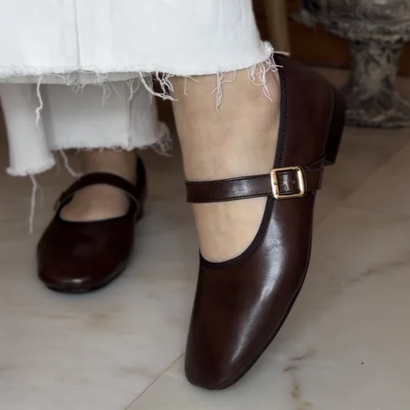 Ballerines Classique Style Mary Jane - Nouvelle collection 2026