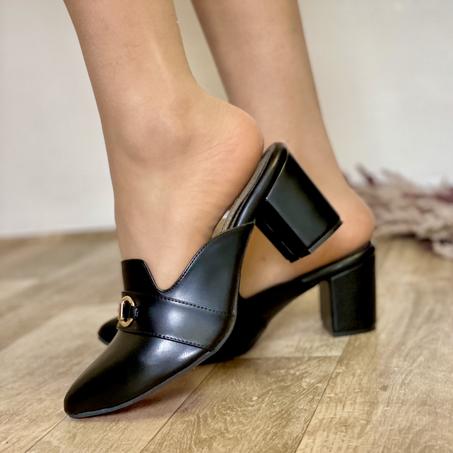 D9-Escarpin Chic et Confortable - Nouvelle Collection - Noir