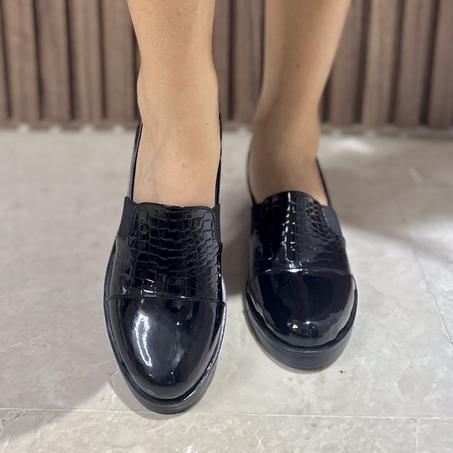 Mocassin Snake Skin Luxueux  Pour femme - Nouvelle Collection 2025