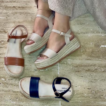 Sandales Compensées Chic et confortable - Nouvelle collection Summer 2025