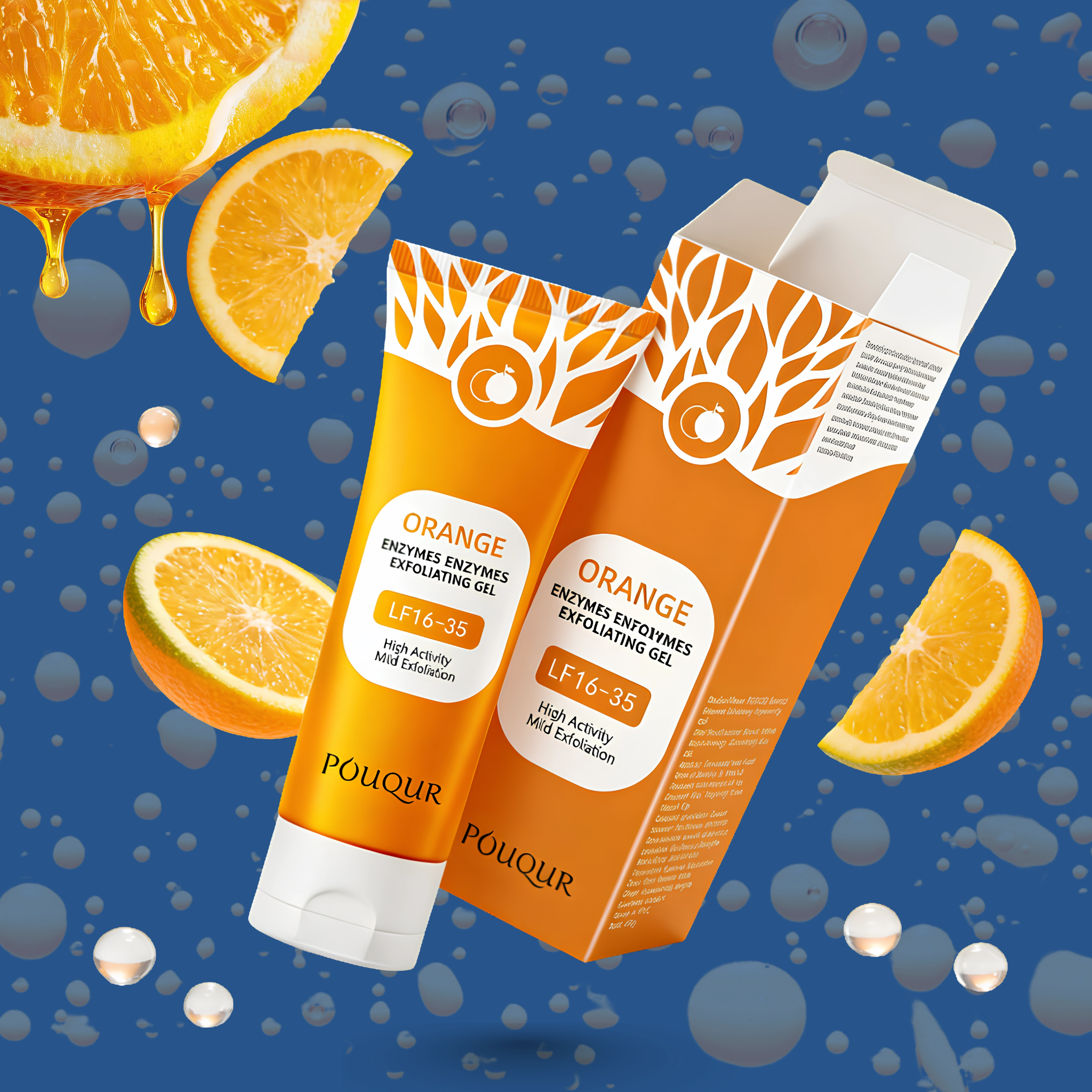POUQUR Orange Glow Gel