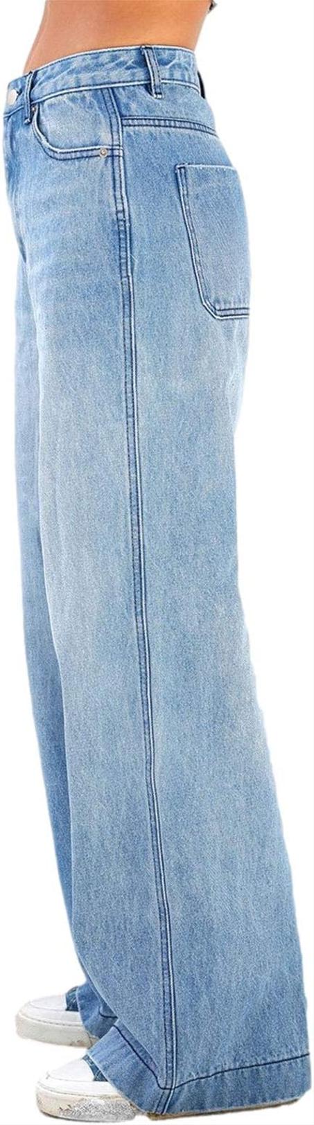 Women's Wide Leg Boyfriend Jeans