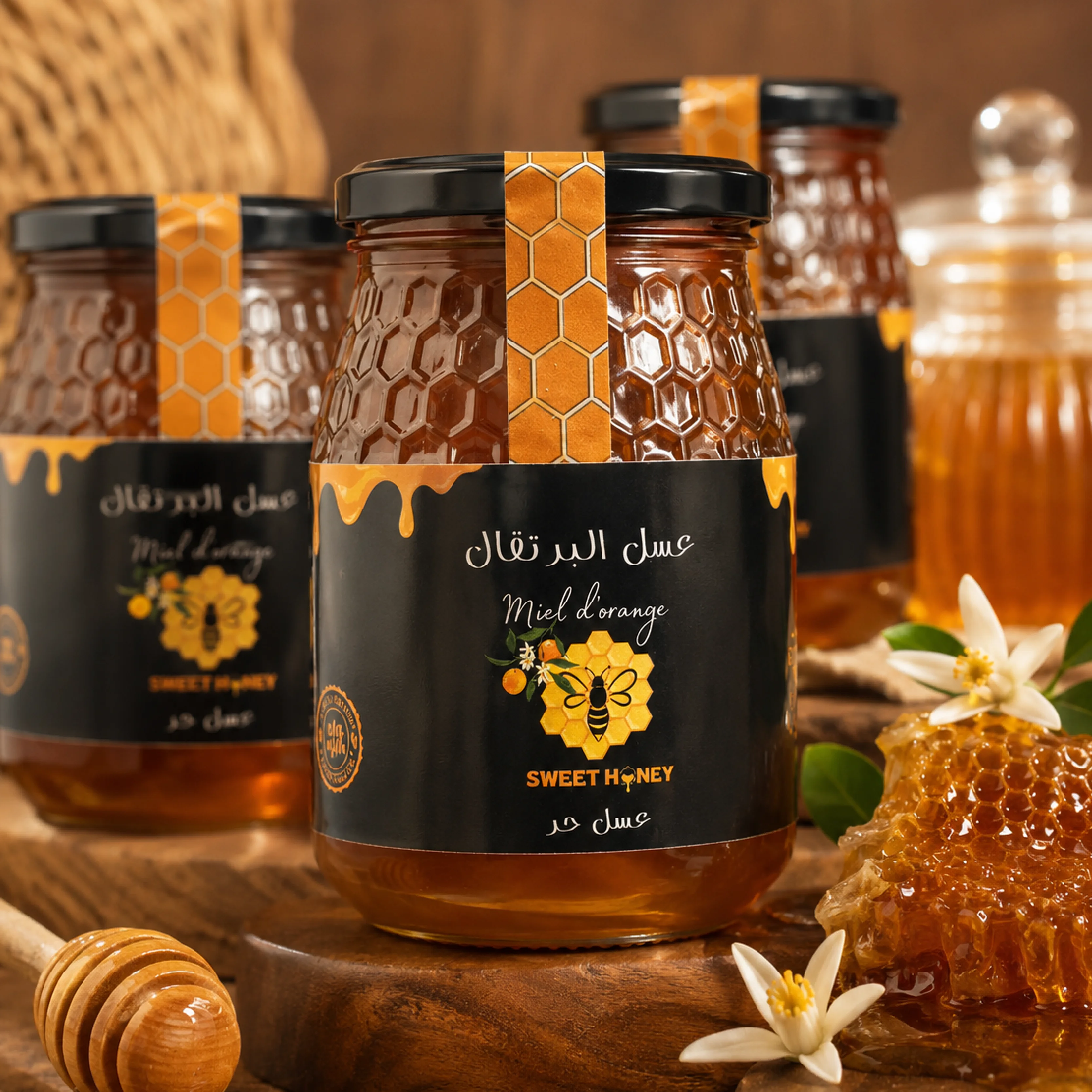 عسل البرتقال الحر